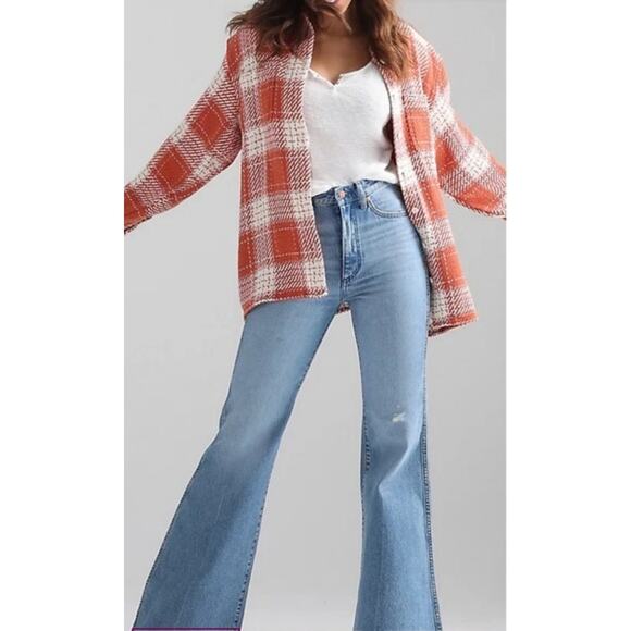 WRANGLER women's jeans/ Wanderer 622 high rise flare/ size 30x34 - Picture 1 of 11